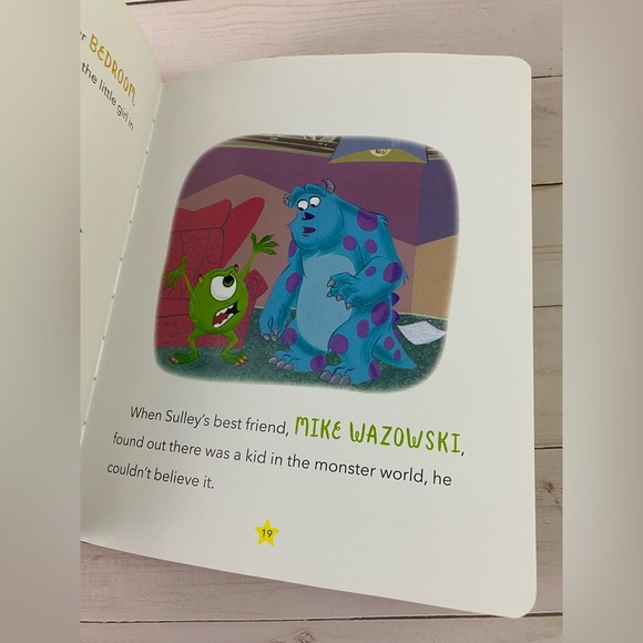 My First Bedtime Storybook Disney Pixar Padded Hardcover Up Ratatouille Nemo - Picture 8 of 12